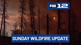 Sunday wildfire update: Austin Fire in Mt. Hood Forest & Oregon vet dies in OK wildfire