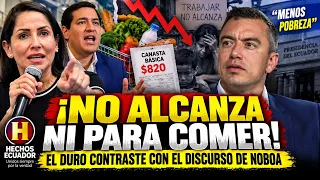DÓNDE ESTÁ EL DINERO? Luisa González y Andrés Arauz destapan la crisis que Noboa oculta