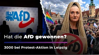 3,000 Against the AfD: Large Protest in Leipzig | Sachsen Fernsehen