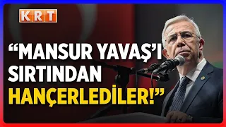 Striking Claim About Mansur Yavaş: "They Set a Trap So He Wouldn't Outshine İmamoğlu"