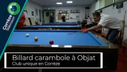 Billard carambole à Objat : club unique en Corrèze