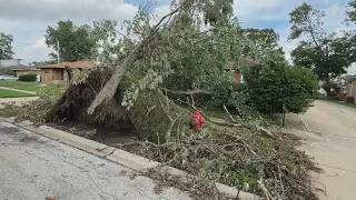 'We are in need': South suburban leaders call for federal help after devastating storms