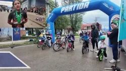 Por las calles de Puerto Aysén Sargento Aldea fue el punto de encuentro del Giro Patagonia Aysén en