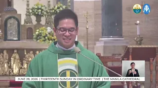 Homily | 28 June 2026
