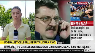 Marcel Coraș has suffered a stroke! The great former Romanian footballer has been left with hemip...