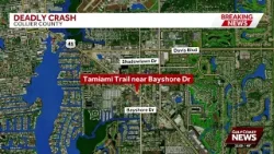 Pedestrian dead after crash on US-41 near Bayshore Drive in Collier County