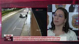 Footage helps identify man suspected of assaulting woman in Cuiabá