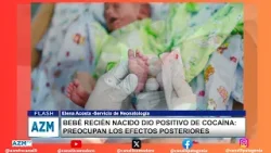 Bebé recién nacido dio positivo de cocaína: preocupan los efectos posteriores