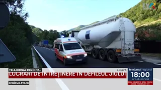 MAINTENANCE WORKS IN THE JIU GORGE