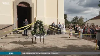 Megszentelték a szüreti koszorút - 2026.09.29.