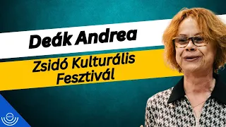 Pirkadat: Deák Andrea - Zsidó Kulturális Fesztivál