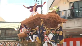 "Kishiwada Danjiri Matsuri" Begins! Dynamic High-Speed Turns Draw Cheers: "It’s Truly Incredible"...