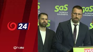 Tlačová beseda SaS k aktuálnym témam (30.6.2026)