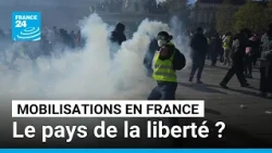 Mobilisations en France : jusqu'où peut-on restreindre le droit de manifester ? • FRANCE 24