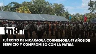 47 Years of History and Commitment of the Nicaraguan Army