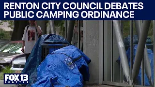 Renton public camping ban sent back to committee | FOX 13 Seattle