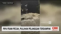 Pipa PDAM Pecah, Puluhan Pelanggan Terdampak