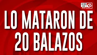 Guerra por el territorio: lo ejecutan de 20 balazos en plena vía pública