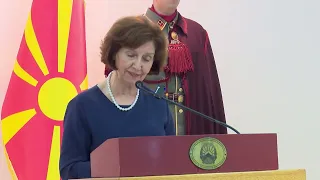 Средба Мурму- Сиљановска Давкова: Прва историска посета на претседател на Индија на Македонија