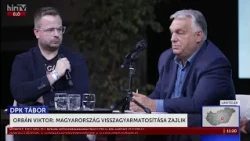 Orbán Viktor: Rombolás zajlik, a Tisza egy új kommunista párt - HírTV