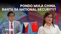 Umano’y pagtanggap ni VP Sara ng pondo mula sa China, banta sa national security? —Security Expert