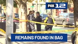 Human remains found inside garbage bag in downtown Portland