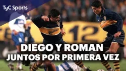 EL PRIMER PARTIDO de MARADONA y RIQUELME JUNTOS ?? BOCA 2-3 U. CATÓLICA - AMISTOSO 1997