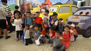 Melania Morales Child Development Center students enjoy a kids' circuit