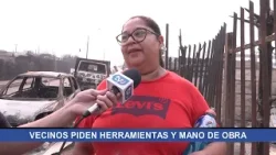 Necesidades en Punta de Parra: vecinos trabajan en remoción de escombros