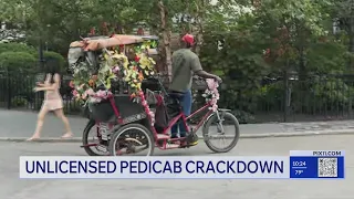 NYC tries to crackdown on pedicabs