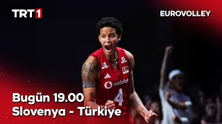 Slovenya-Türkiye karşılaşması bu akşam saat 19.00’da TRT 1’de.📺