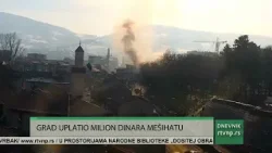 Grad Novi Pazar uplatio milion dinara za sanaciju štete nakon požara u Mešihatu