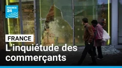 Les commerçants parisiens dans l'inquiétude face à la mobilisation du 24 octobre • FRANCE 24