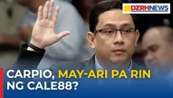 BIR, sinabing walang record ng paglipat o pagbebenta ng shares ni Carpio sa Cale88