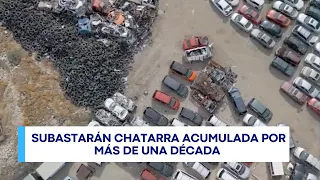 The State prepares to auction over 2,600 tons of scrap metal