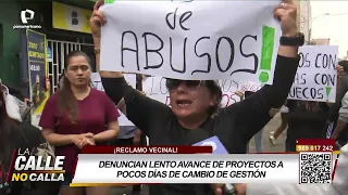 Reclamo vecinal: Denuncian abandono y lento avance en obras en la vía pública