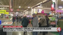 Городские власти дают старт пасхальному сезону на Бродвейском рынке.