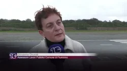 Maccarese, asfalto distrutto in viale Tre Denari e via della Stazione - Canale 10