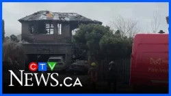 В результате пожара в доме в Миссиссоге погиб один человек.