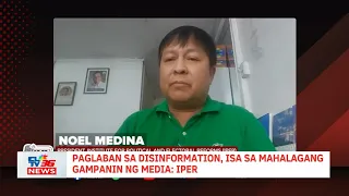 Paglaban sa disinformation, isa sa mahalagang gampanin ng media: IPER