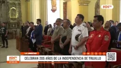 Trujillo: celebración por 205 aniversario se llevó a cabo en Plaza de Armas