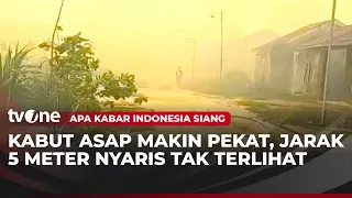 Karhutla di Kalimantan Tengah, Api Masih Membara, Asap Menutup Langit | AKIS