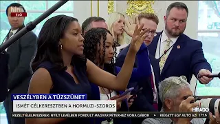 Az Egyesült Államok és Irán egymást vádolja a tűzszünet megsértésével a Hormuzi-szorosnál- HírTV
