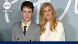 Connie Britton and Sam Nivola talk their mother-son connection in “Phony”