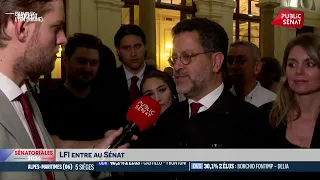 "It's a wave heralding the victory of Jean-Luc Mélenchon," welcomes Gabriel Amard