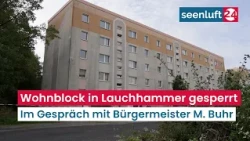 Closed Apartment Block and New Streets - Mayor’s Interview with Mirko Buhr in Lauchhammer
