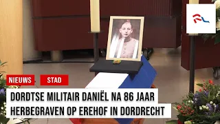 Dordrecht soldier Daniël van der Munnik reinterred after 86 years