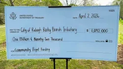 Выделено более 1 миллиона долларов на восстановление ручья Роки-Бранч в парке Дикс.