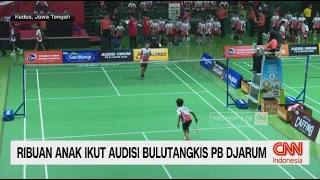 Ribuan Anak Ikut Audisi Bulutangkis PB Djarum