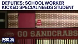 Volusia County school worker accused of kicking student with special needs